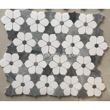 Reka bentuk Popular Marble Mosaic Tiles